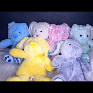 Easter basket and bunny .